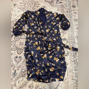 Jenny Buchanan vintage teddy bear terry robe—medium